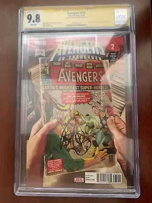 Buy 2018 USA Marvel Comics - Avengers #676 - Signed By Mark Brooks - CGC 9.8 POP=14 • 1,593.26£