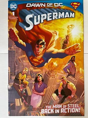 Buy Superman Vol 6 #1A Joshua Williamson Jamal Campbell 2023 DC • 0.49£