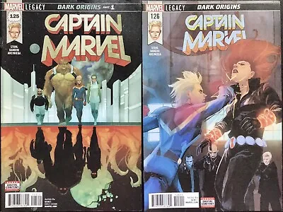 Buy Captain Marvel, 2 Issue Bundle Joblot, Marvel, 2017/18, Dark Origins • 3.99£