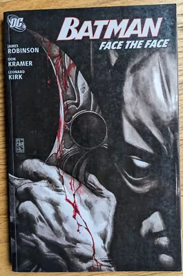 Buy Batman: Face The Face TPB SIGNED By Writer James Robinson • 20.08£