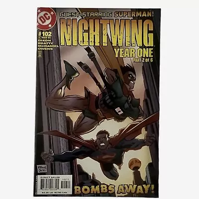 Buy Nightwing #102 Direct Edition Cover (1996-2009) DC Comics • 3.73£