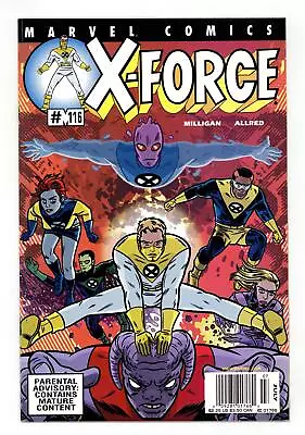 Buy X-Force #116A Allred VF+ 8.5 2001 • 37.44£