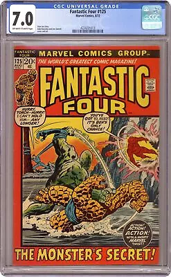 Buy Fantastic Four #125 CGC 7.0 1972 4224221013 • 46.32£
