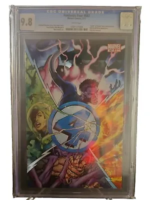 Buy Fantastic Four #587 Cgc 9.8 (*death Of Johnny Storm / Human Torch) Epting (2011) • 78.75£