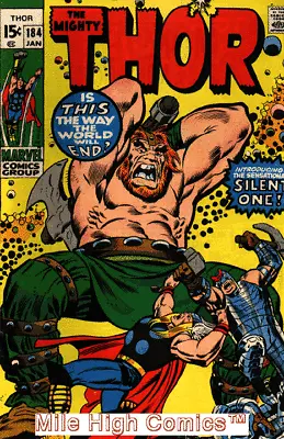 Buy THOR  (1962 Series) (#83-125 JOURNEY INTO MYSTERY, 126-502) #184 Fine • 20.15£