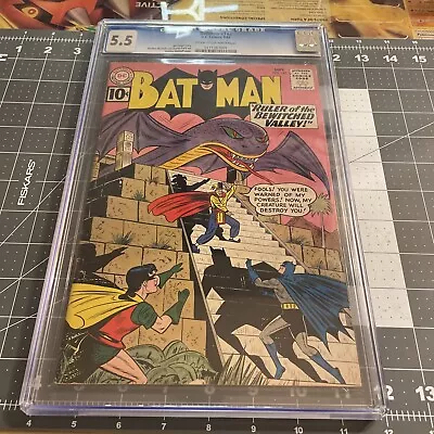 Buy Batman #142 CGC 5.5 1961 10c Cover Bewitched Valley Moldoff Cover 1961 • 85.15£