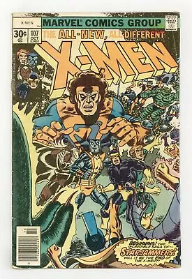 Buy Uncanny X-Men #107 VG- 3.5 1977 1st Full App. Starjammers • 84.06£