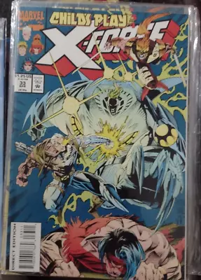 Buy X-FORCE  #  33  1994 MARVEL DISNEY  CABLE Childs Play Pt 3 New Warriors • 2.19£