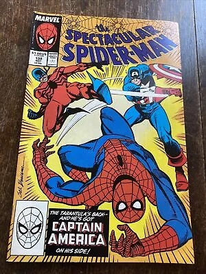 Buy The Spectacular Spider-Man #138 VF Marvel Comics Captain America Tarantula • 0.99£