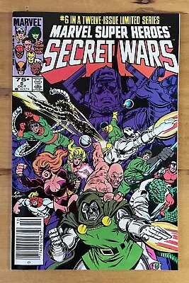 Buy Marvel Super Heroes Secret Wars #6 Newsstand Edition ~ Marvel Comics 1984 ~ Nm • 33.46£