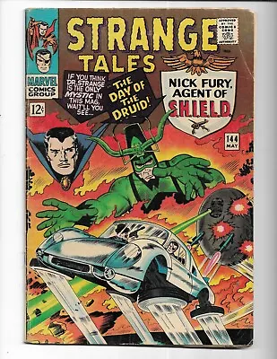 Buy Strange Tales 144 - Vg 4.0 - Nick Fury - Dr. Strange - Dormammu (1966) • 9.49£