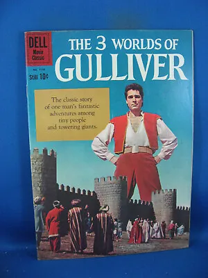 Buy Four Color 1158 F Vf 3 Worlds Of Gulliver Photo Cvr 1960 • 27.59£