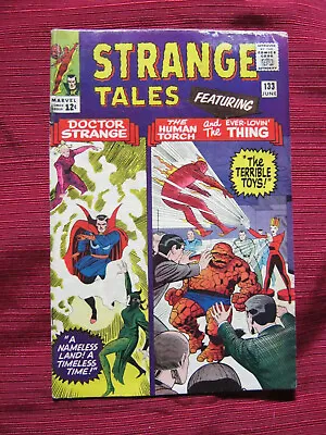Buy Strange Tales #133 (1965) - Silver Age - Ditko Dr. Strange, Powell Human Torch • 11.85£