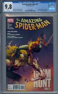 Buy Amazing Spider-man #637 Cgc 9.8 Death Of Madame Web • 222.03£