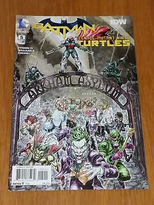 Buy Batman Teenage Mutant Ninja Turtles #5 Arkham Asylum Dc Comics Idw June 2016 • 5.49£