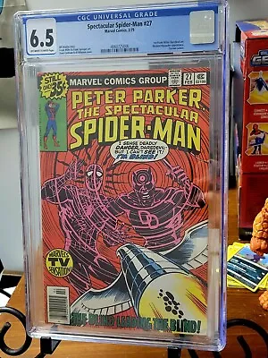 Buy $99 Slabs And $60 Spectacular Spider-Man #27 CGC 6.5 .  • 47.80£