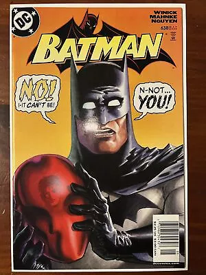 Buy BATMAN #638 Newsstand - Jason Todd Revealed As Red Hood DC Comics, 2005 VF/NM • 19.85£
