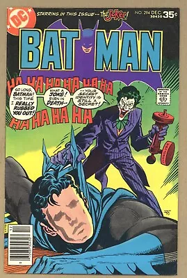 Buy BATMAN 294 (VF) Joker Cover! DC Comics (X754) • 20.53£