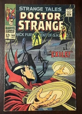 Buy Strange Tales (1951) #168 Last Nick Fury & Dr Strange Together  VF+ • 60.32£