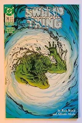 Buy Swamp Thing #74. 1st Printing. (DC 1988) VF/NM Condition. • 9.38£