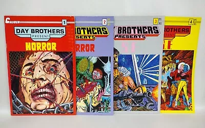 Buy Day Brothers Present (1990) Complete Caliber Comic Series #1 2 3 4 Horror Sci-fi • 23.82£