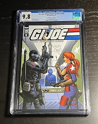 Buy Cgc 9.8 G.i. Joe: A Real American Hero #281 Idw Casey Maloney 1:10 Variant Cover • 47.29£