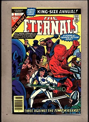 Buy The Eternals King-size Annual #1_1977_very Fine_bronze Age Jack Kirby! • 8£
