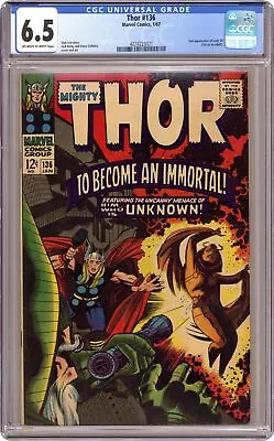 Buy Thor #136 CGC 6.5 1967 4224223021 • 83.01£