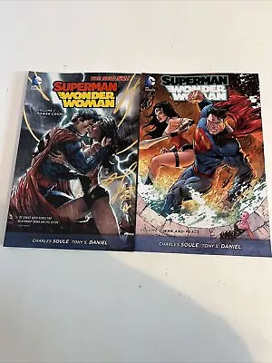 Buy Superman Wonder Woman New 52 Volume 1 And 2 Graphic Novels • 10£