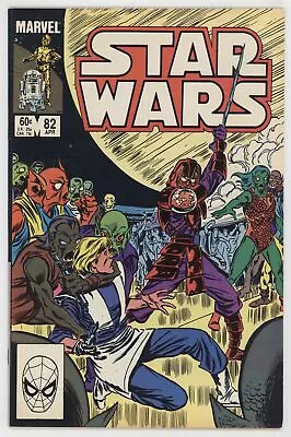 Buy Star Wars 82 Marvel 1984 VF Luke Skywalker Samurai Bob McLeod • 10.55£