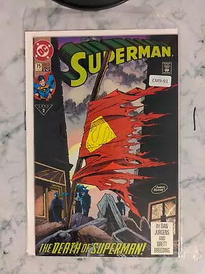 Buy Superman #75 - 4th Print Vol. 2 9.4 Variant Dc Comic Book Cm9-91 • 12.97£