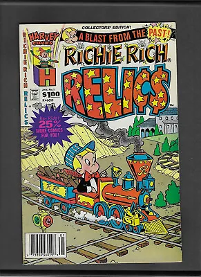 Buy Richie Rich Relics #1 [Stories Reprinted From Little Dot (1953 Series)] VF/NM • 8.63£