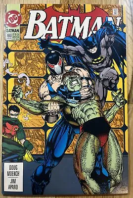 Buy Batman #489 1st Print Bane & Killler Croc 1st App Of Azrael As Batman NM • 14.38£