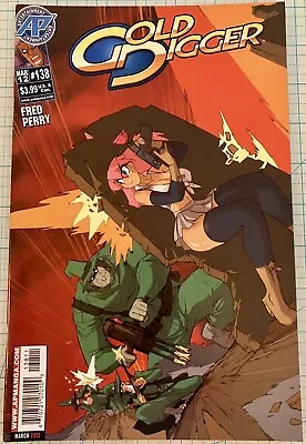Buy Gold Digger #138 VF+ Fred Perry Anthropomorphic Characters 2012 Antartic Press • 6.41£