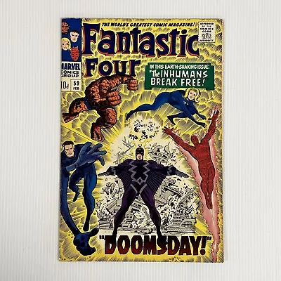 Buy Fantastic Four #59 1967 FN+ Cent Copy • 60£