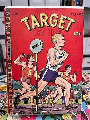 Buy Target Comics Vol 8, #5 1947 Incredible Golden Age Comic · Rare Only One On EBay • 47.42£