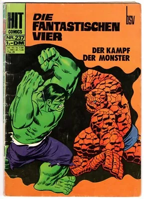 Buy RARE! Fantastic Four #112 Germany 1972 Hit Comics - The Fantastic Four 237 • 8.61£