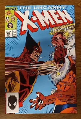 Buy Uncanny X-Men 222 (Oct 1987, Marvel) VERY FINE/VERY FINE+ • 5.03£