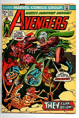 Buy Avengers #115 - Scarlet Witch - Captain America - Iron Man - 1973 - FN • 7.90£