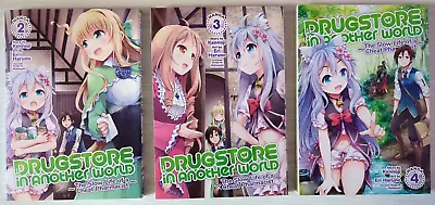 Buy Drugstore In Another World Vol 2,3,4 Manga, 2021, Kennoji, Seven Seas • 12.61£