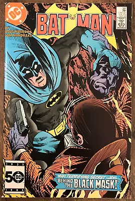 Buy Batman #387 By Moench Mandrake Black Mask Robin Jason Todd MASK Preview 1985 • 12.66£