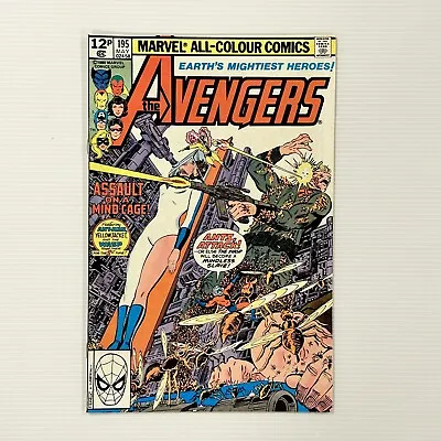 Buy Avengers #195 1980 VF- Taskmaster Cameo Pence Copy • 25£