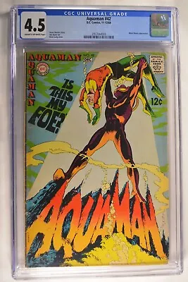 Buy Aquaman #42 CGC 4.5 Cr/OW 2nd Black Mantis App. DC 1968 • 160.86£