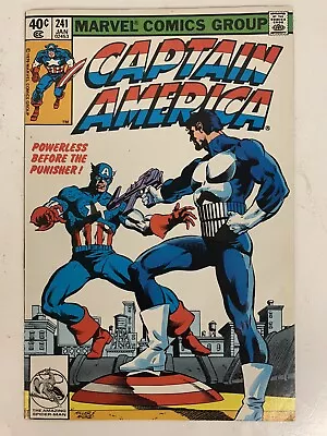 Buy Captain America #241 Direct VG 4.0 1980 Marvel Punisher READ • 15.98£