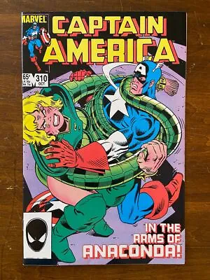 Buy CAPTAIN AMERICA #310 (Marvel, 1968) F 1st Diamondback • 11.92£