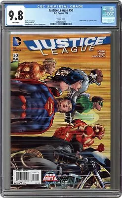 Buy Justice League #50B Romita Variant CGC 9.8 2016 0289176011 • 186.69£