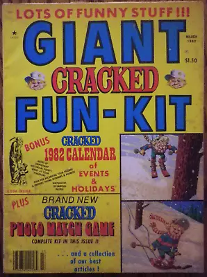 Buy Giant Cracked #31 - 1982 - Ski Cover - Dell Comics LOOK • 3.12£