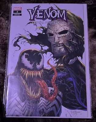 Buy Venom Lethal Protector #2 2023 Trade Variant Comic Book  Doctor Doom Homage • 10£