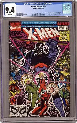 Buy Uncanny X-Men Annual #14 CGC 9.4 1990 3879215012 1st App. Gambit (cameo) • 84.45£