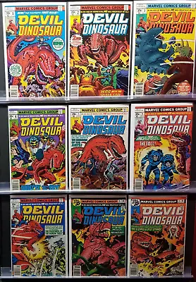 Buy Devil Dinosaur #1 2 3 4 5 6 7 8 9 Marvel 1978 Jack Kirby 1st Appearance Moon Boy • 94.87£